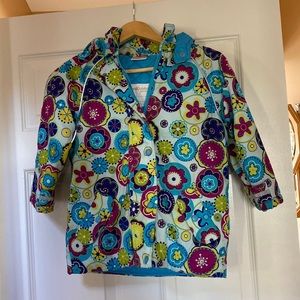 Little girls Hannah Andersson Journey’s End Winter Jacket. Size 110/5
